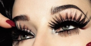 Beautiful eyelashes